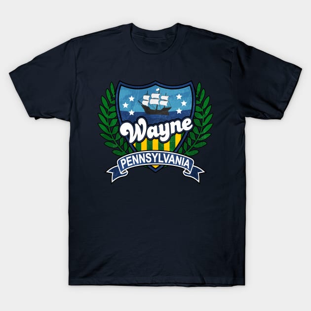 Wayne Pennsylvania T-Shirt by Jennifer